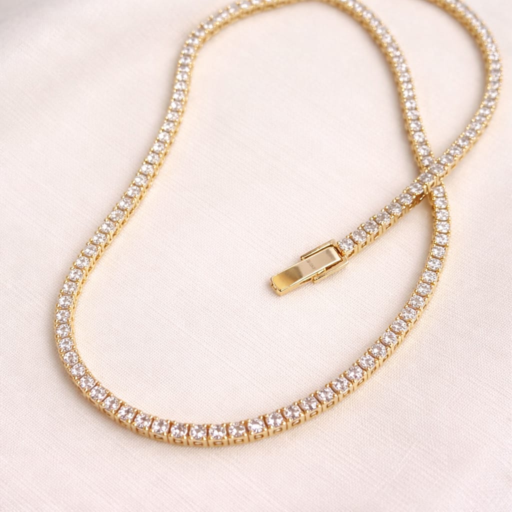 Colar Riviera Zirconias