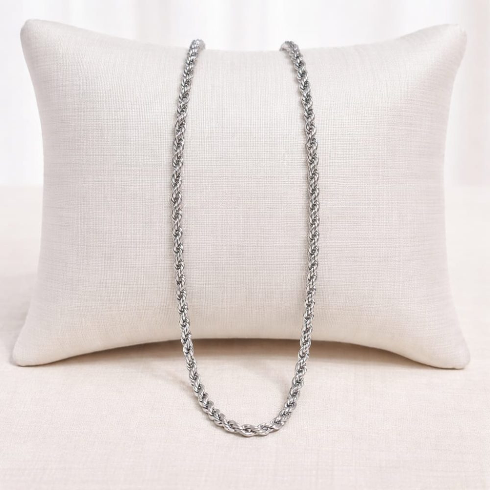 Colar Cordão Baiano Branco