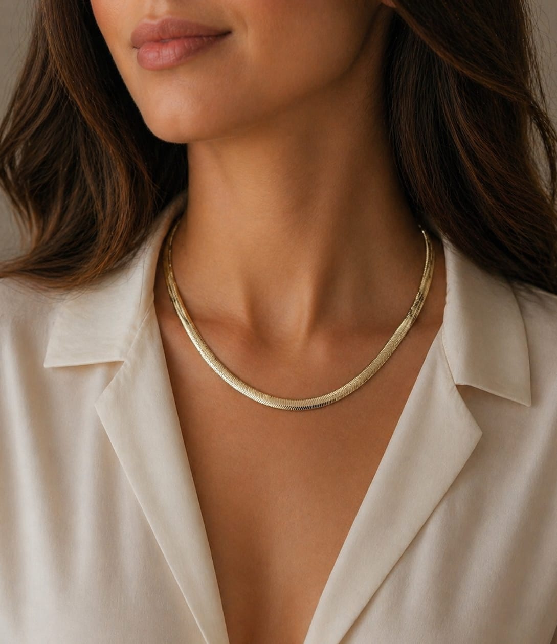 Choker Malha Roliça 5cm