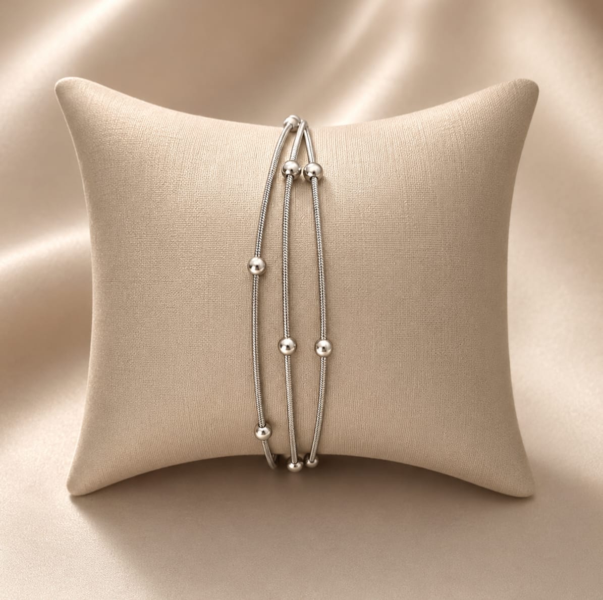 Pulseira Tripla Rabo de Rato
