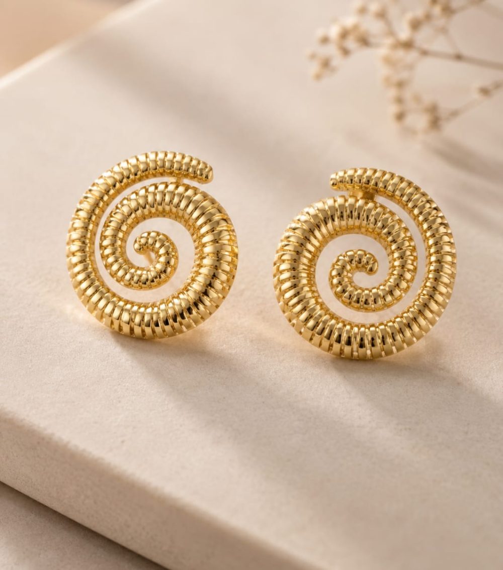 Brinco Dourado Caracol